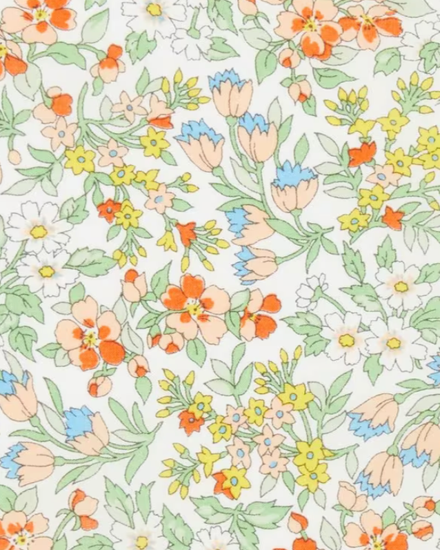 A close up of the Liberty Tana Lawn Nazanin, a ditsy floral print