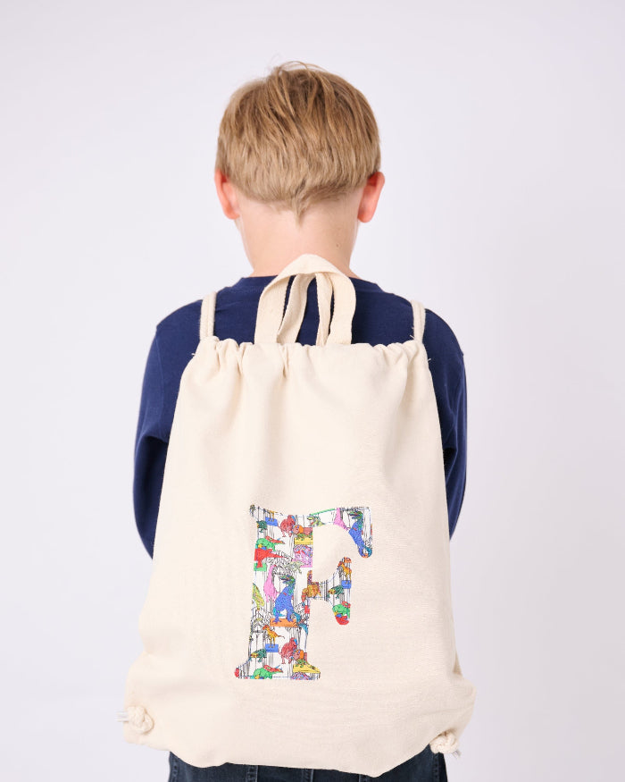 Magnificent Stanley Bag Personalised Liberty Print Drawstring Backpack