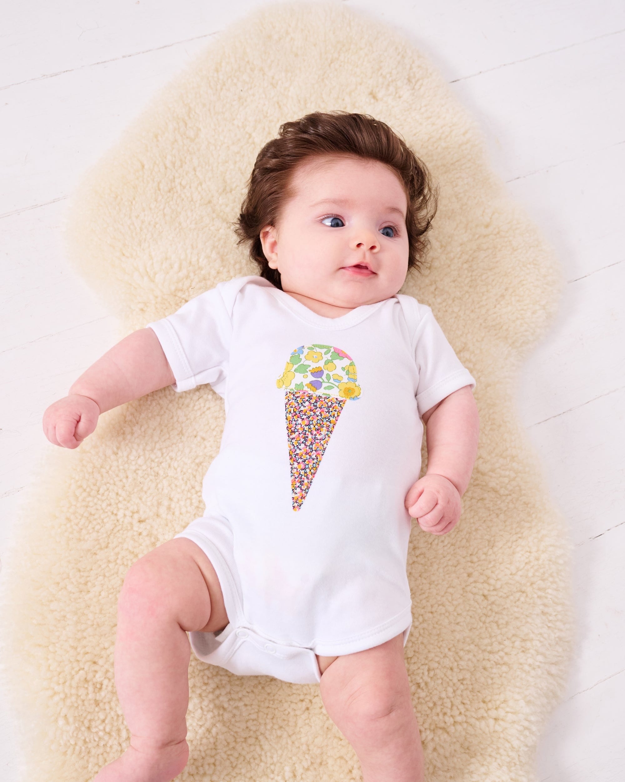 Magnificent Stanley Bodysuit Ice Cream Bodysuit in Liberty Print