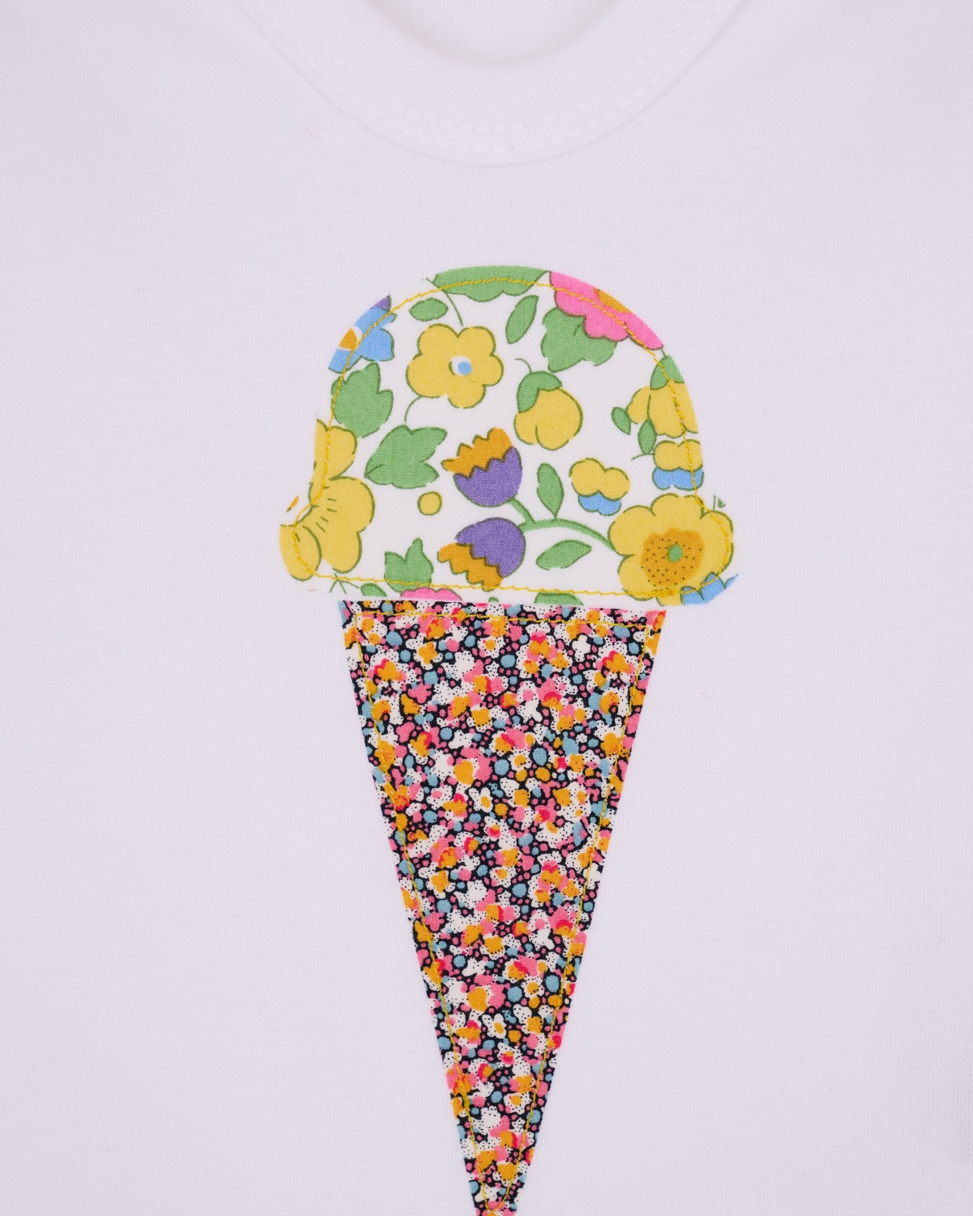 Magnificent Stanley Bodysuit Ice Cream Bodysuit in Liberty Print