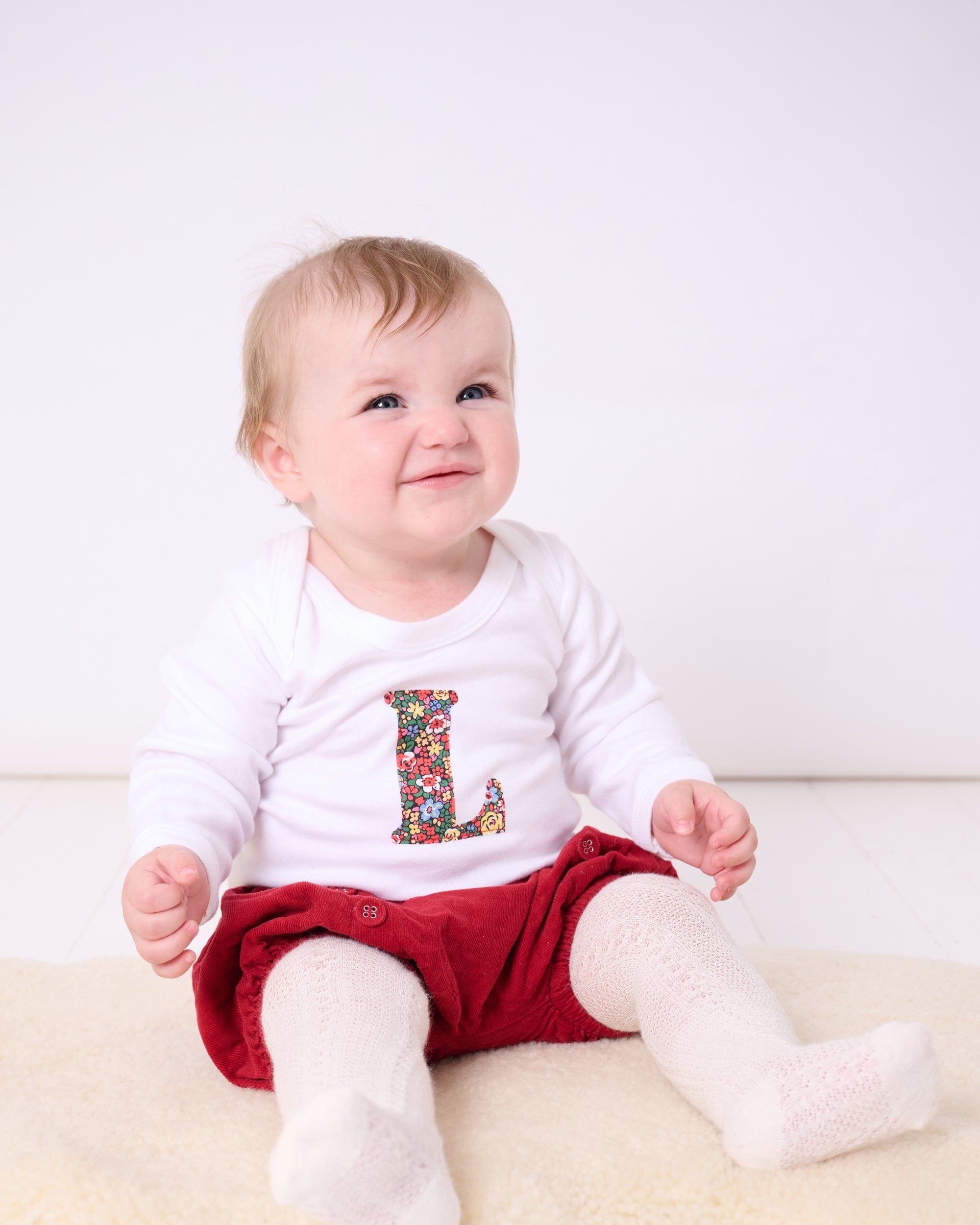 Magnificent Stanley Bodysuit Personalised Bodysuit in Emma Louise Liberty Print