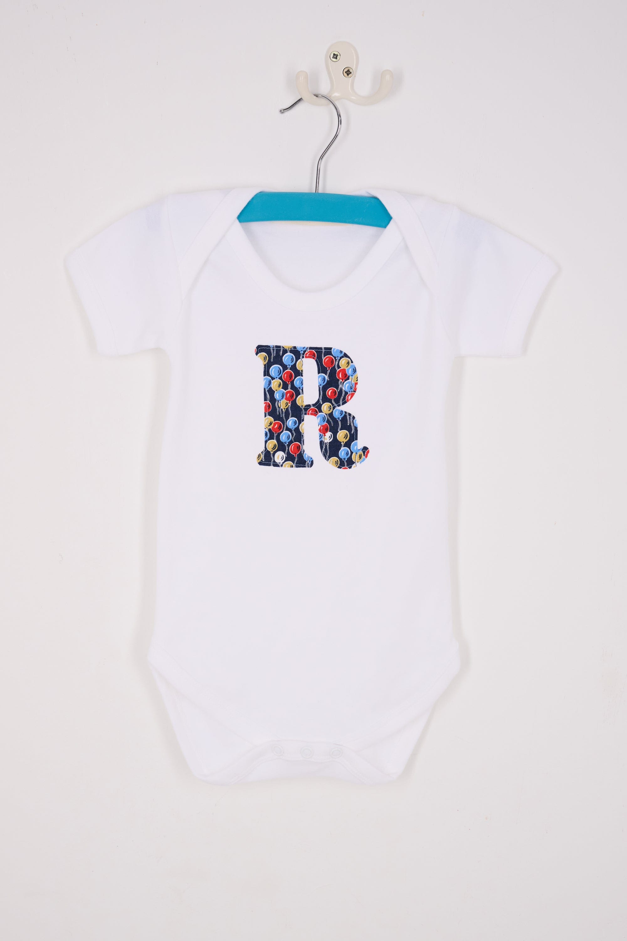 Magnificent Stanley Bodysuit Personalised Bodysuit in Ethan's Party Liberty Print