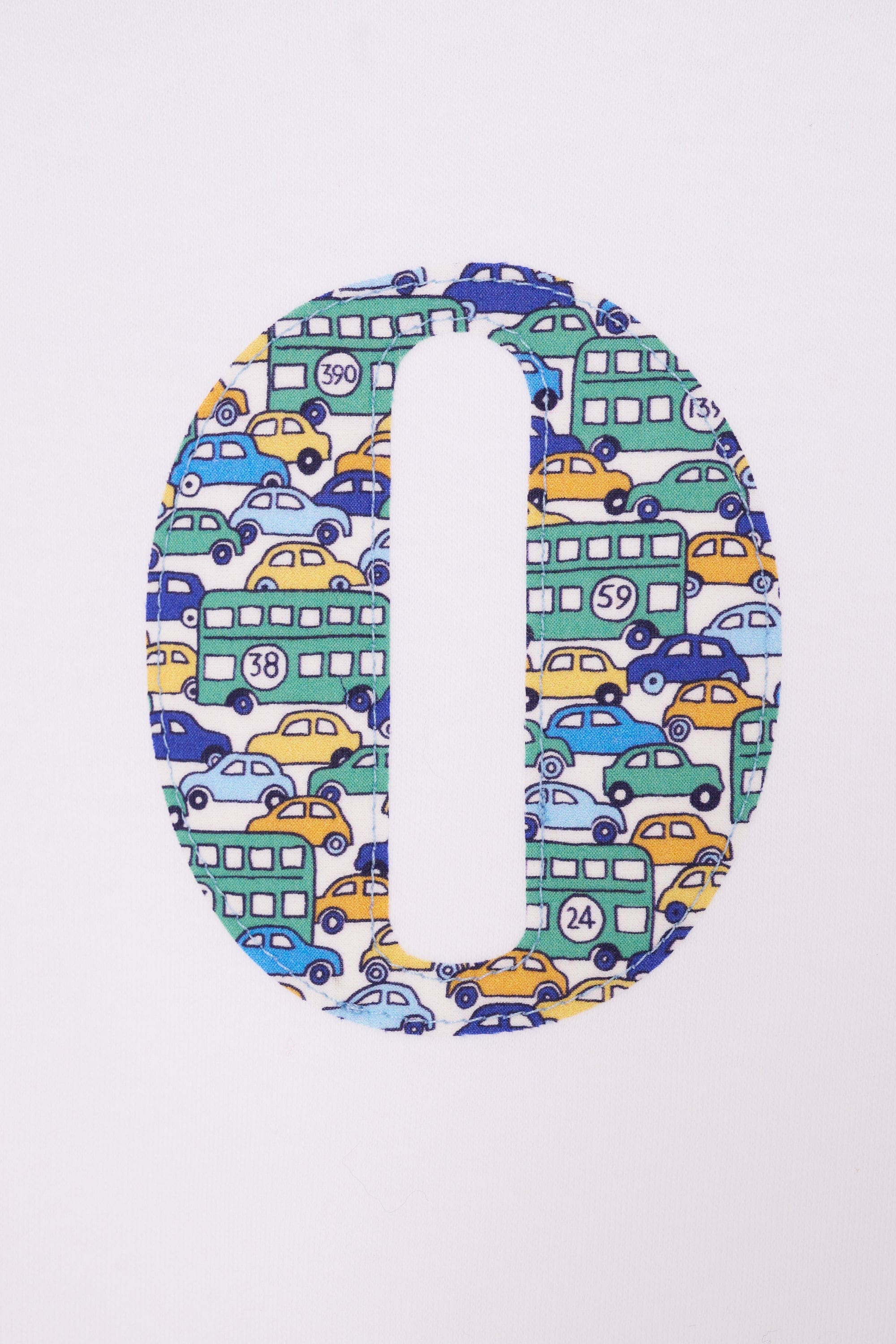 Magnificent Stanley Bodysuit Personalised Bodysuit in Hop On Hop Off Liberty Print