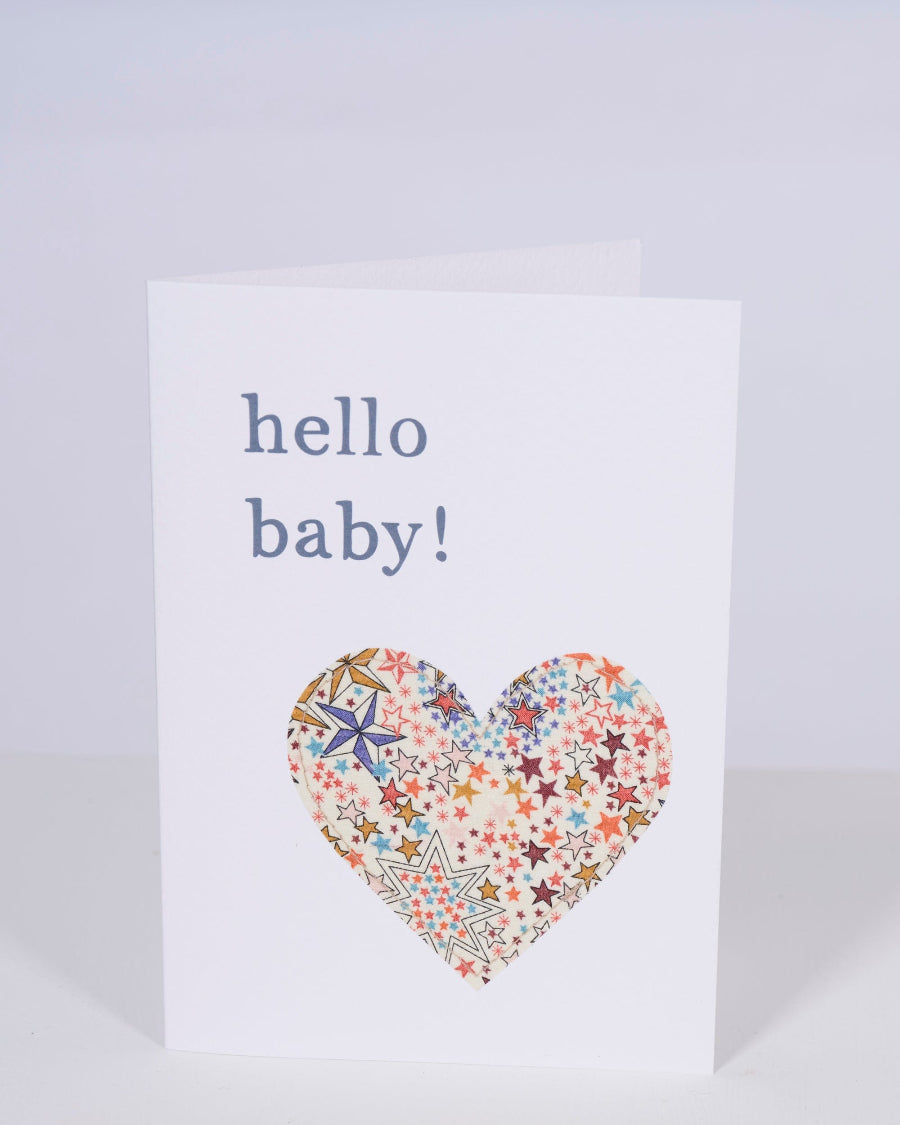 Magnificent Stanley Cards Liberty Print New Baby Card