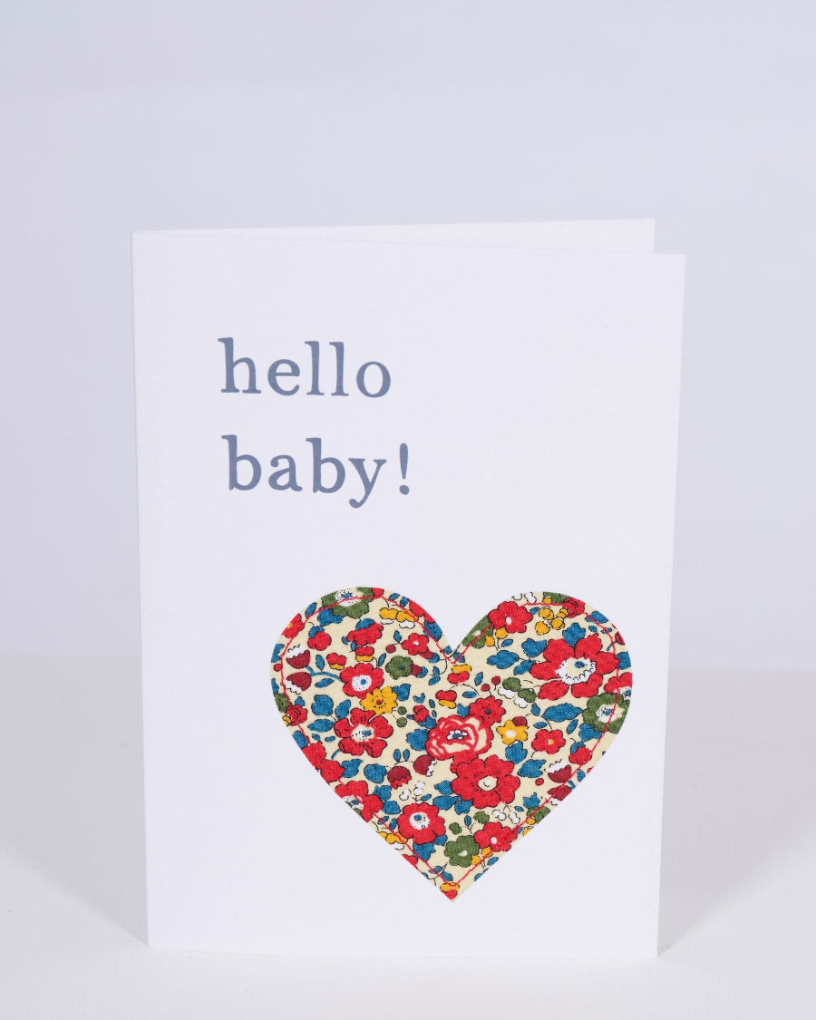 Magnificent Stanley Cards Liberty Print New Baby Card