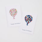 Magnificent Stanley Liberty Print Balloon Birthday Card