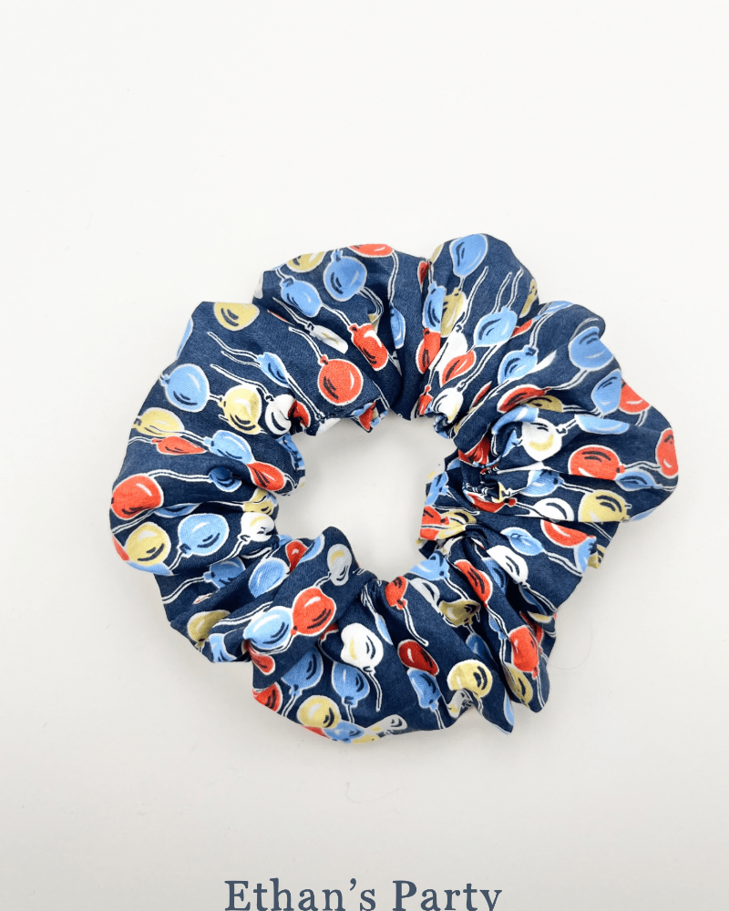 Magnificent Stanley Liberty Print Scrunchie Ethan's Party balloon print.