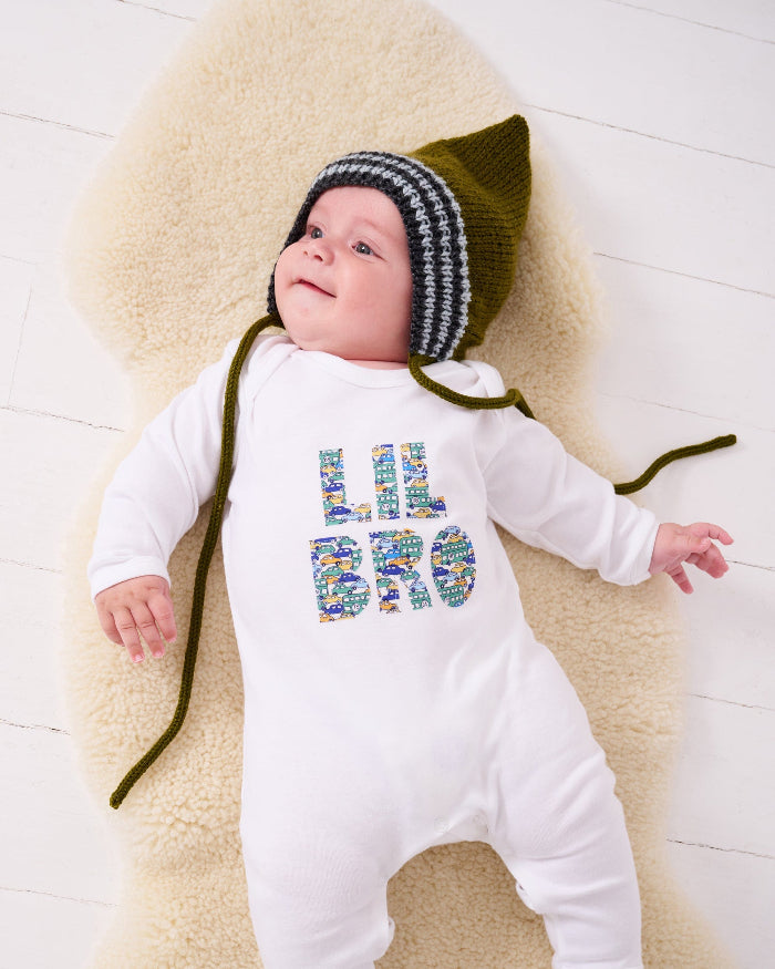 Magnificent Stanley Romper LIL' BRO Cotton Romper in Choice of Liberty print
