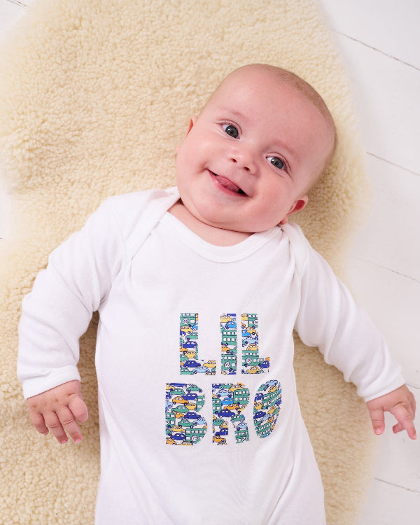 Magnificent Stanley Romper LIL' BRO Cotton Romper in Choice of Liberty print