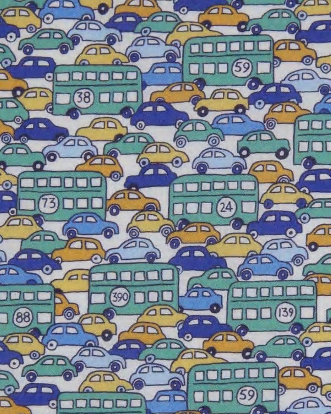 Magnificent Stanley Tee Number White T-Shirt in Hop On Hop Off Liberty Print