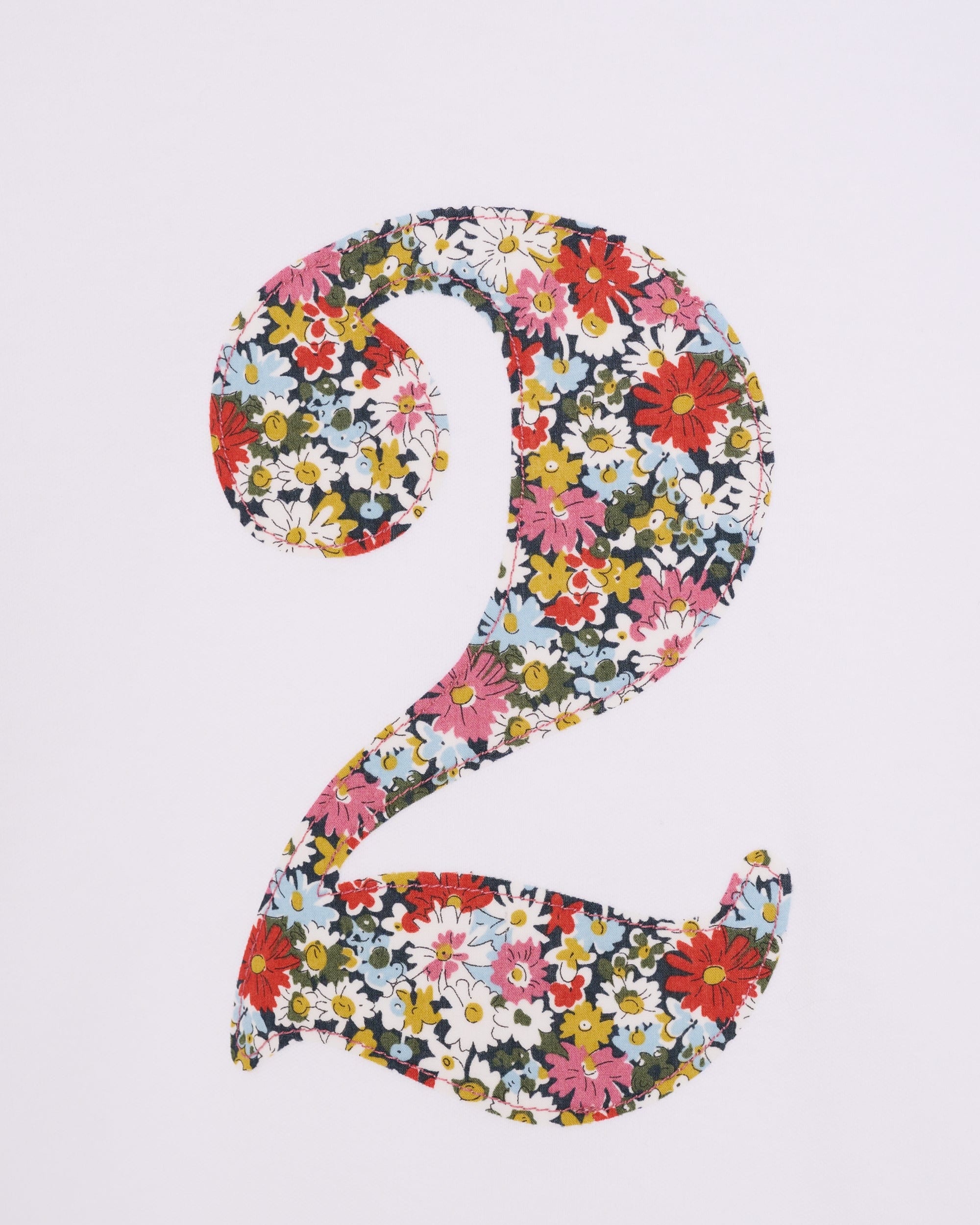 Magnificent Stanley Tee Number White T-Shirt in Libby Liberty Print