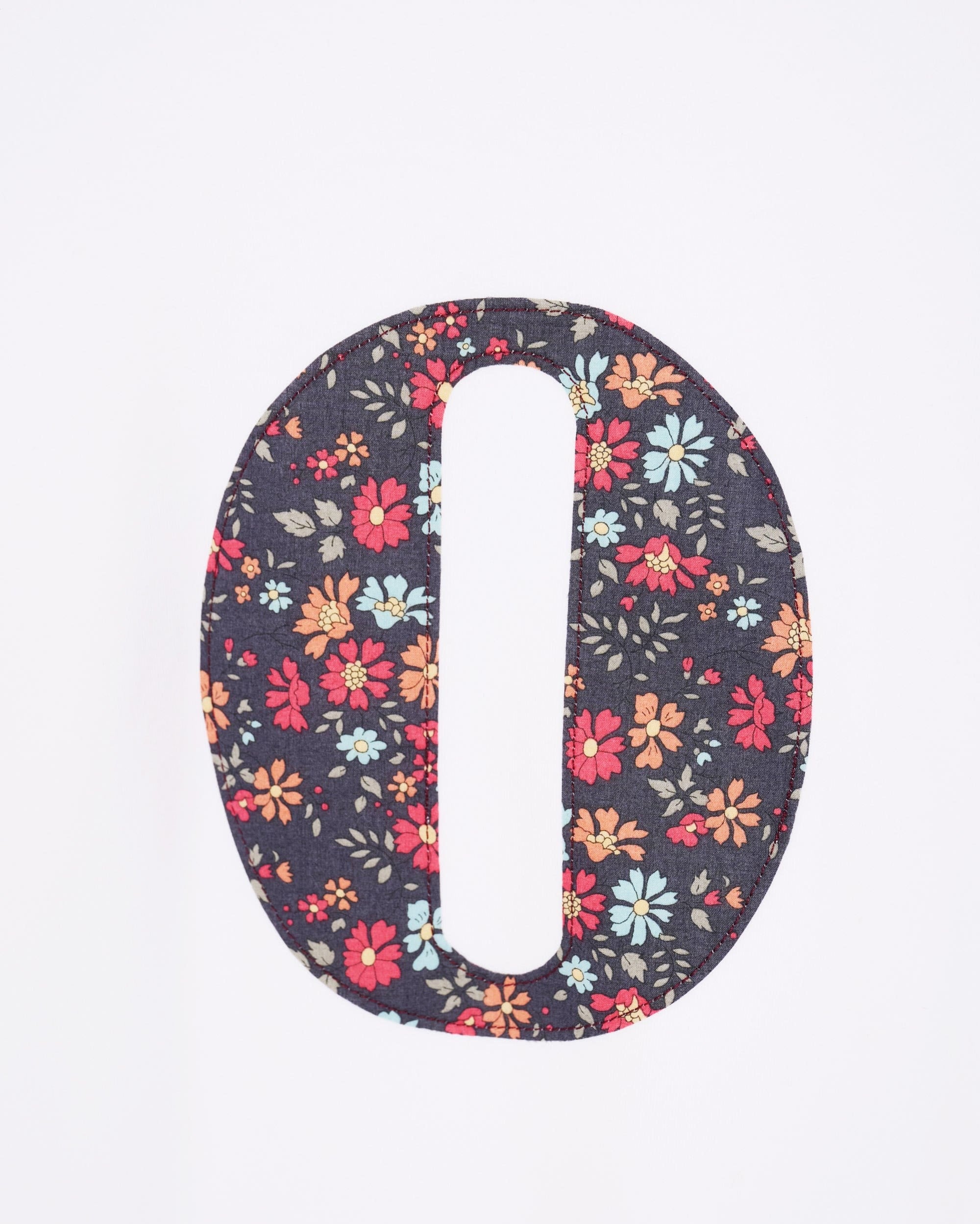 Magnificent Stanley Tee Personalised White T-Shirt in Capel Floret Liberty Print