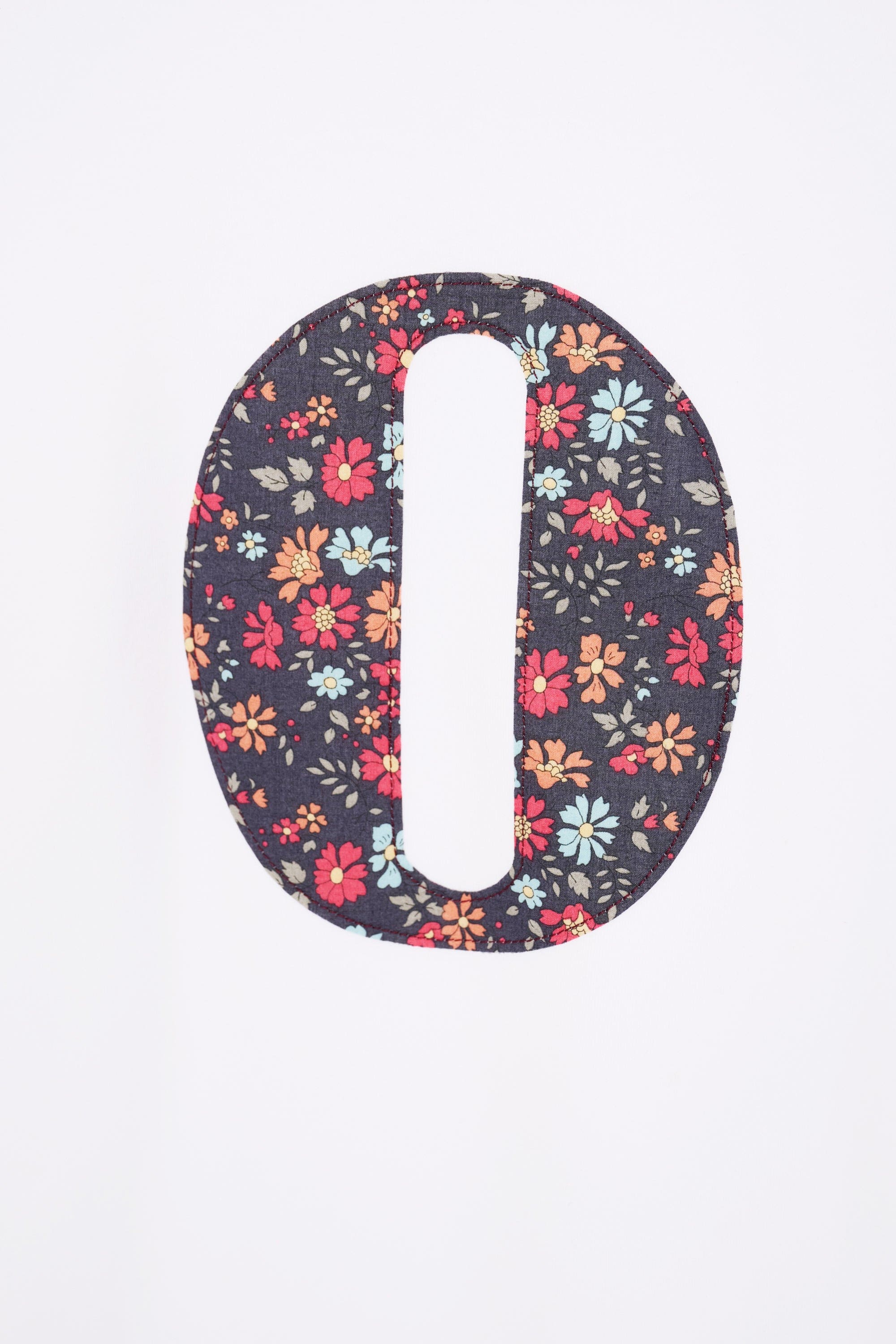 Magnificent Stanley Tee Personalised White T-Shirt in Capel Floret Liberty Print