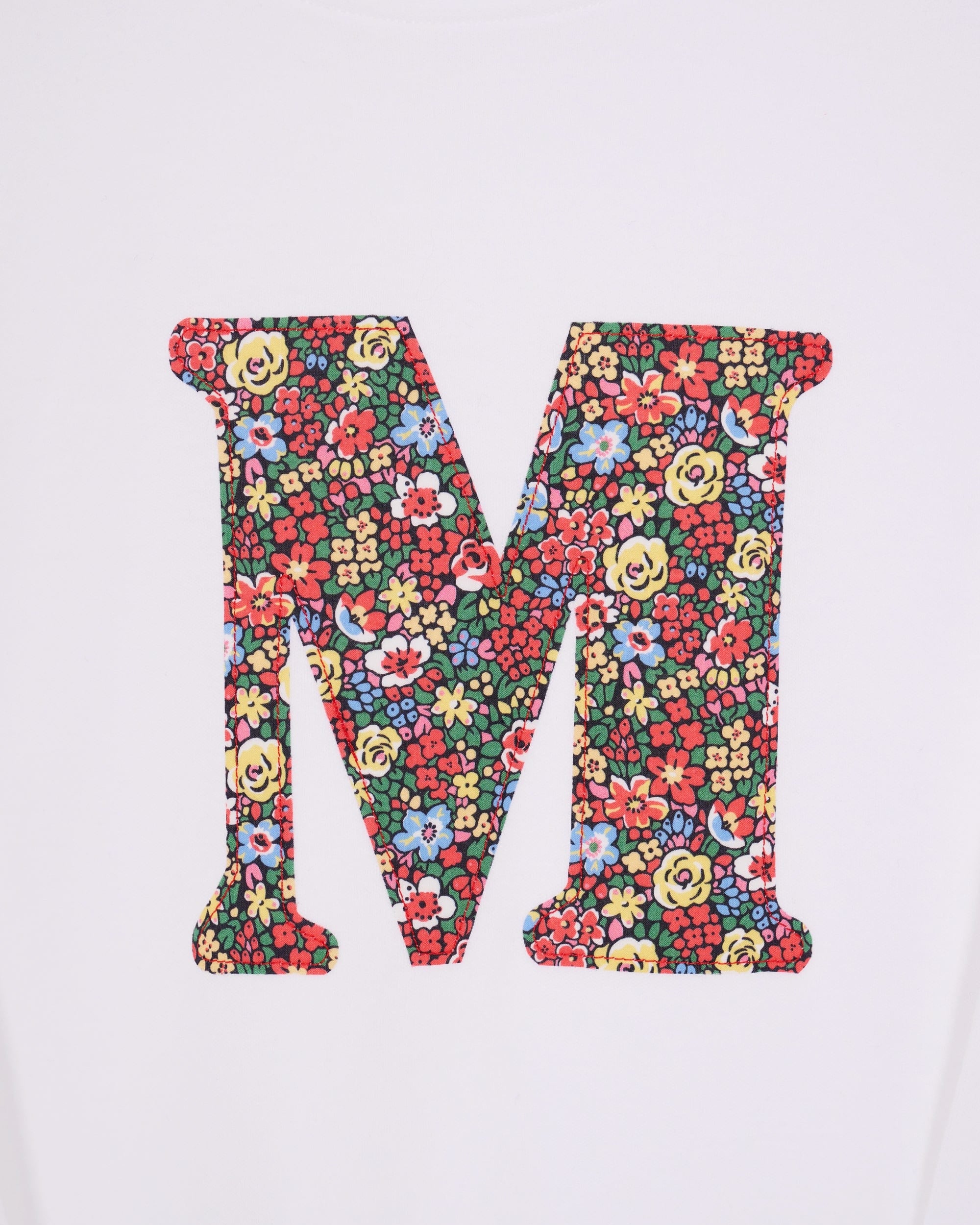 Magnificent Stanley Tee Personalised White T-Shirt in Emma Louise Liberty Print