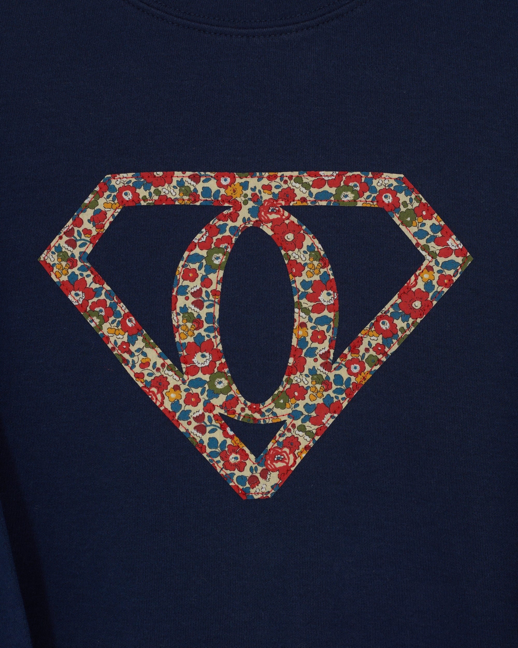 Magnificent Stanley Tee Superhero Girl T-Shirt in choice of Liberty Print