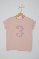 Magnificent Stanley Tee Number Pink T-Shirt in Sadie Rose Liberty Print