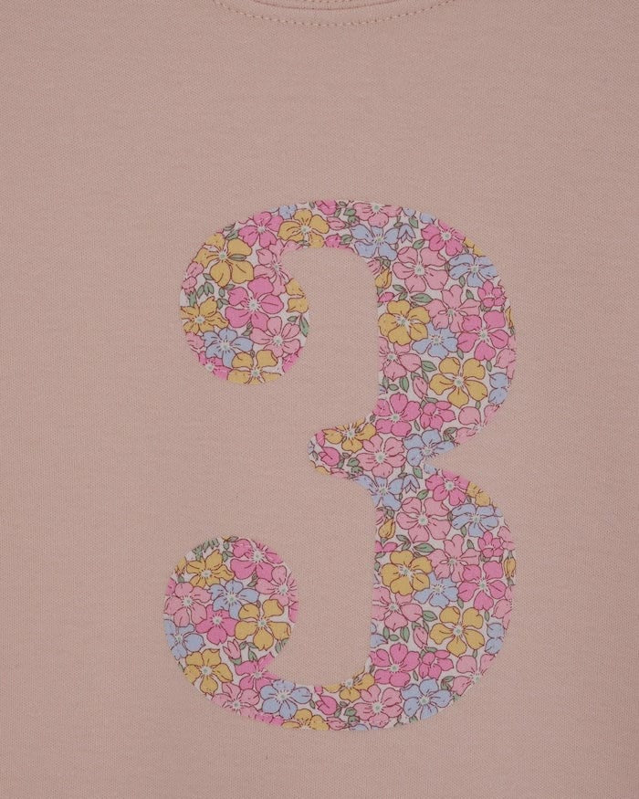 Magnificent Stanley Tee Number Pink T-Shirt in Sadie Rose Liberty Print