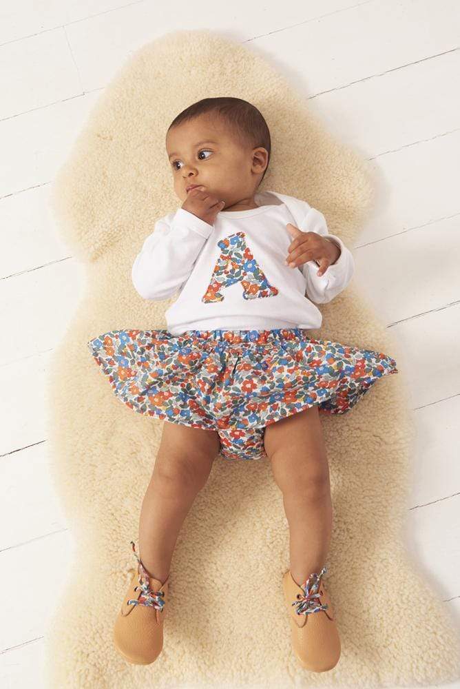 Magnificent Stanley Bodysuit Personalised Bodysuit in Betsy Berry Liberty Print