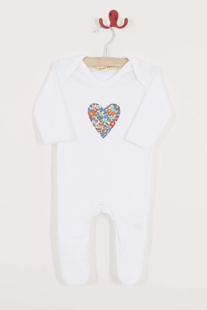 Magnificent Stanley Romper Heart Cotton Romper in choice of Liberty Print
