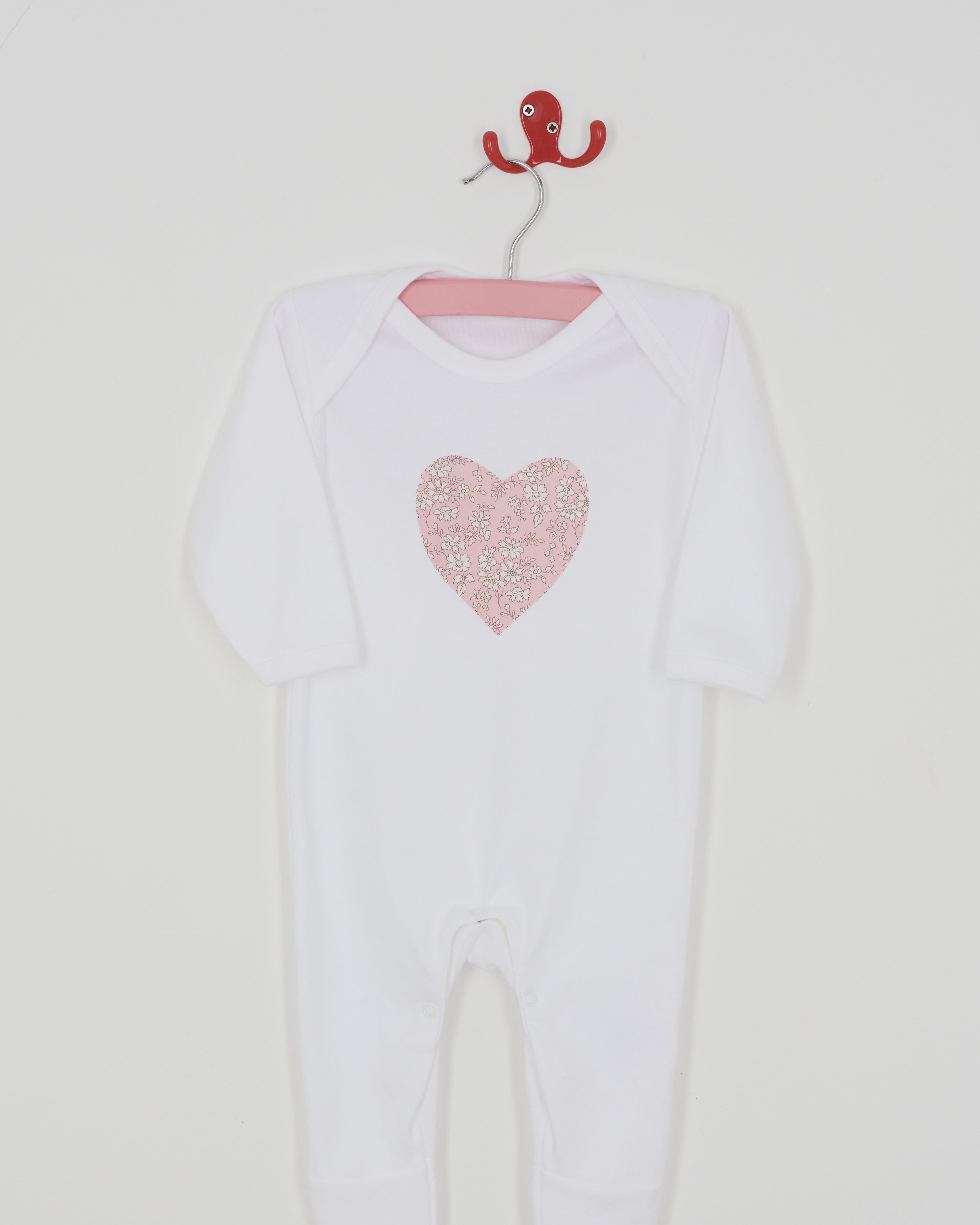 Magnificent Stanley Romper Heart Cotton Romper in choice of Liberty Print