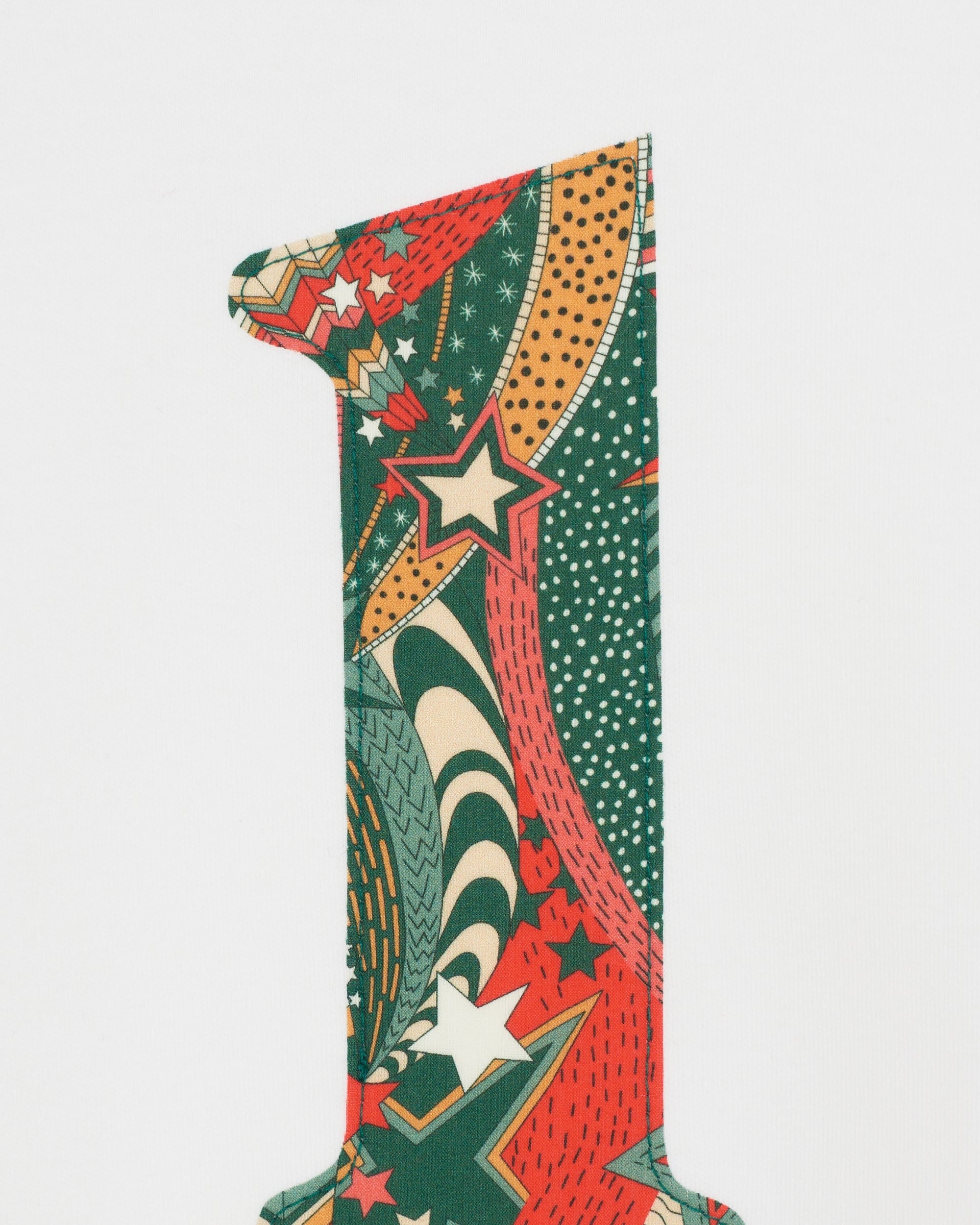 Magnificent Stanley Tee Number White T-Shirt in My Little Star Liberty Print