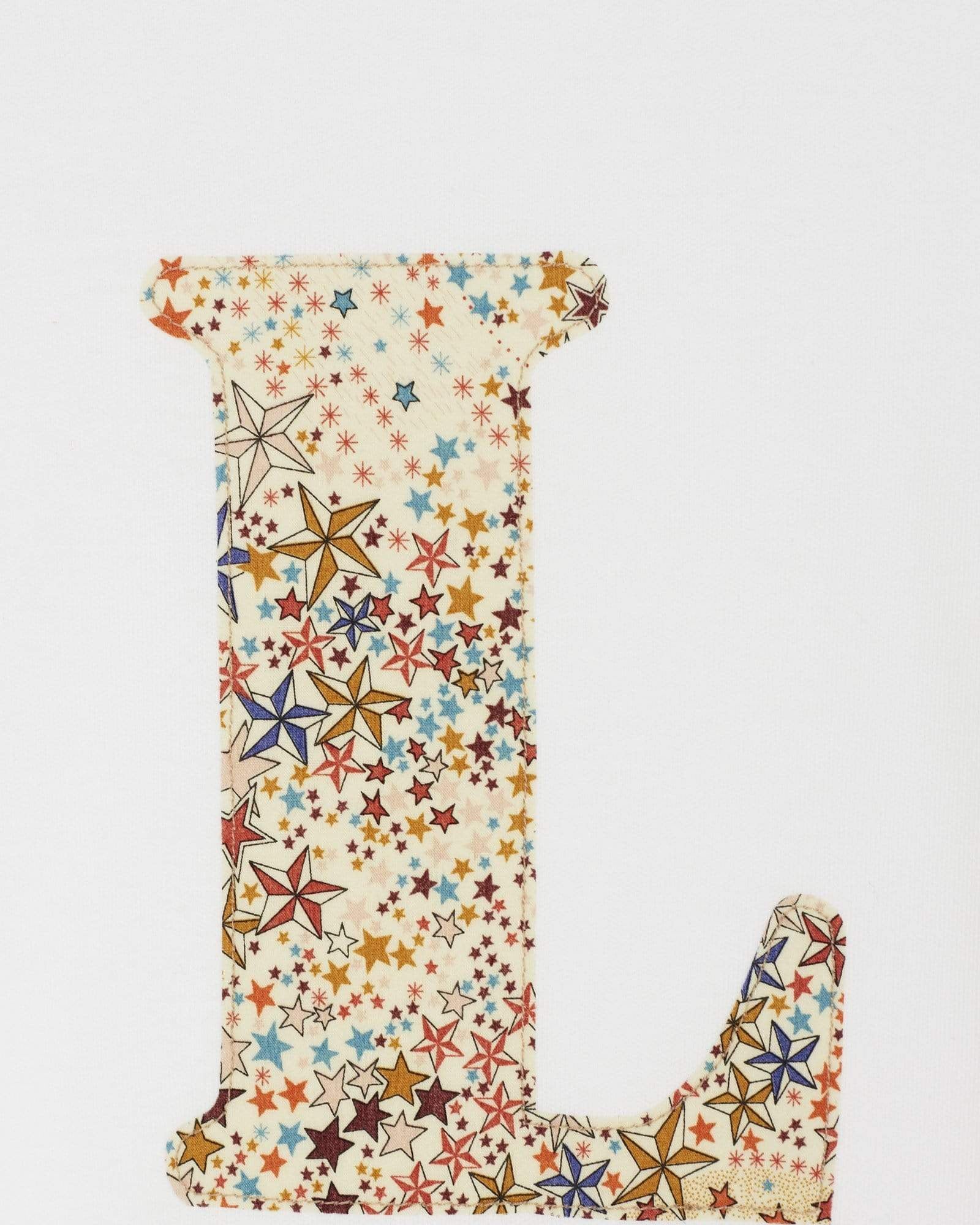 Magnificent Stanley Tee Personalised White T-Shirt in Adelajda Brown Liberty Print