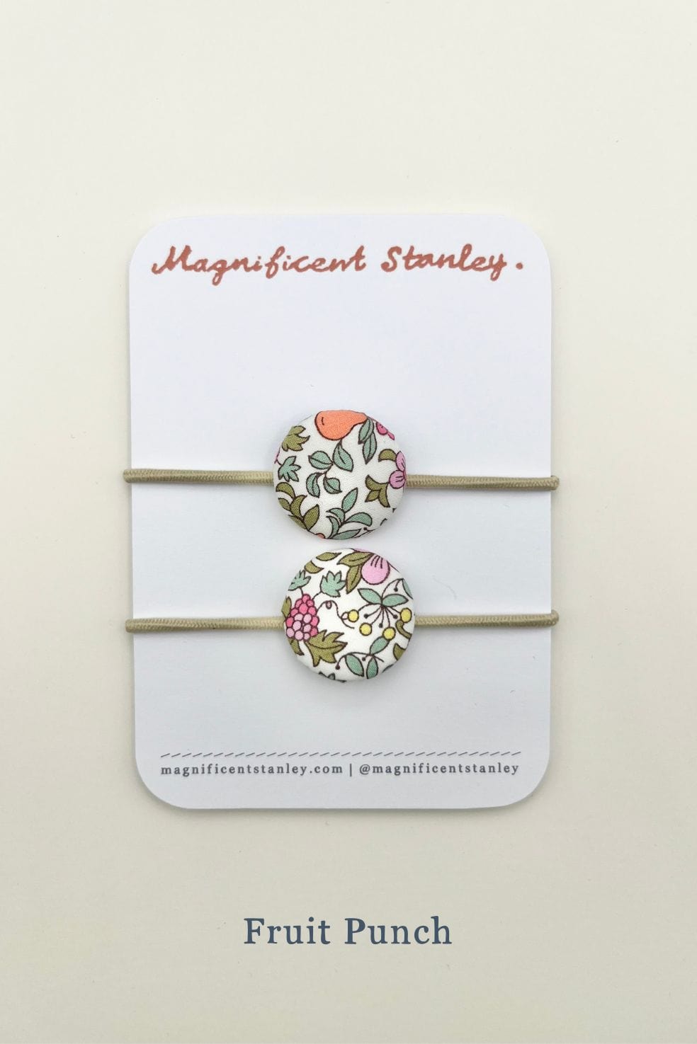 Magnificent Stanley Liberty Print Hair Bobble blonde elastics 