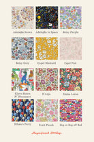 Magnificent Stanley Liberty print fabric choices. 12 Tana Lawn cotton prints.