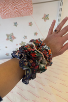 A wrist full of liberty scrunchies