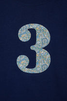 Magnificent Stanley Tee Number Navy T-Shirt in Brave Noah Liberty Print