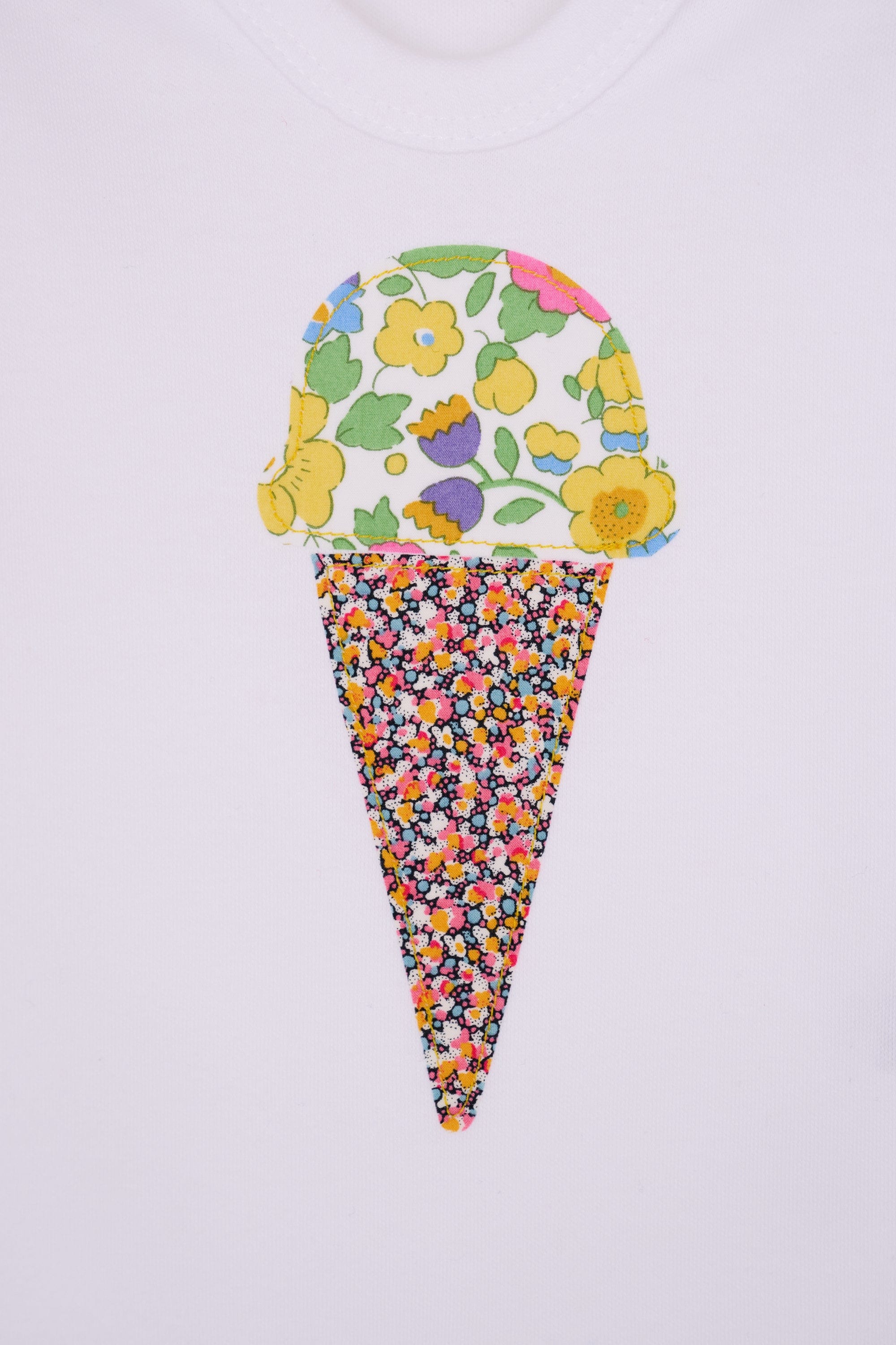 Magnificent Stanley Bodysuit Ice Cream Bodysuit in Liberty Print