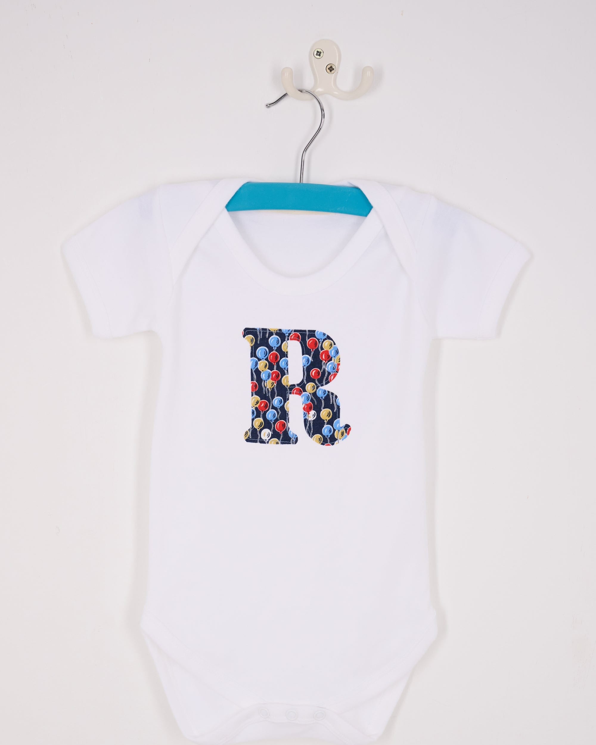 Magnificent Stanley Bodysuit Personalised Bodysuit in Ethan's Party Liberty Print