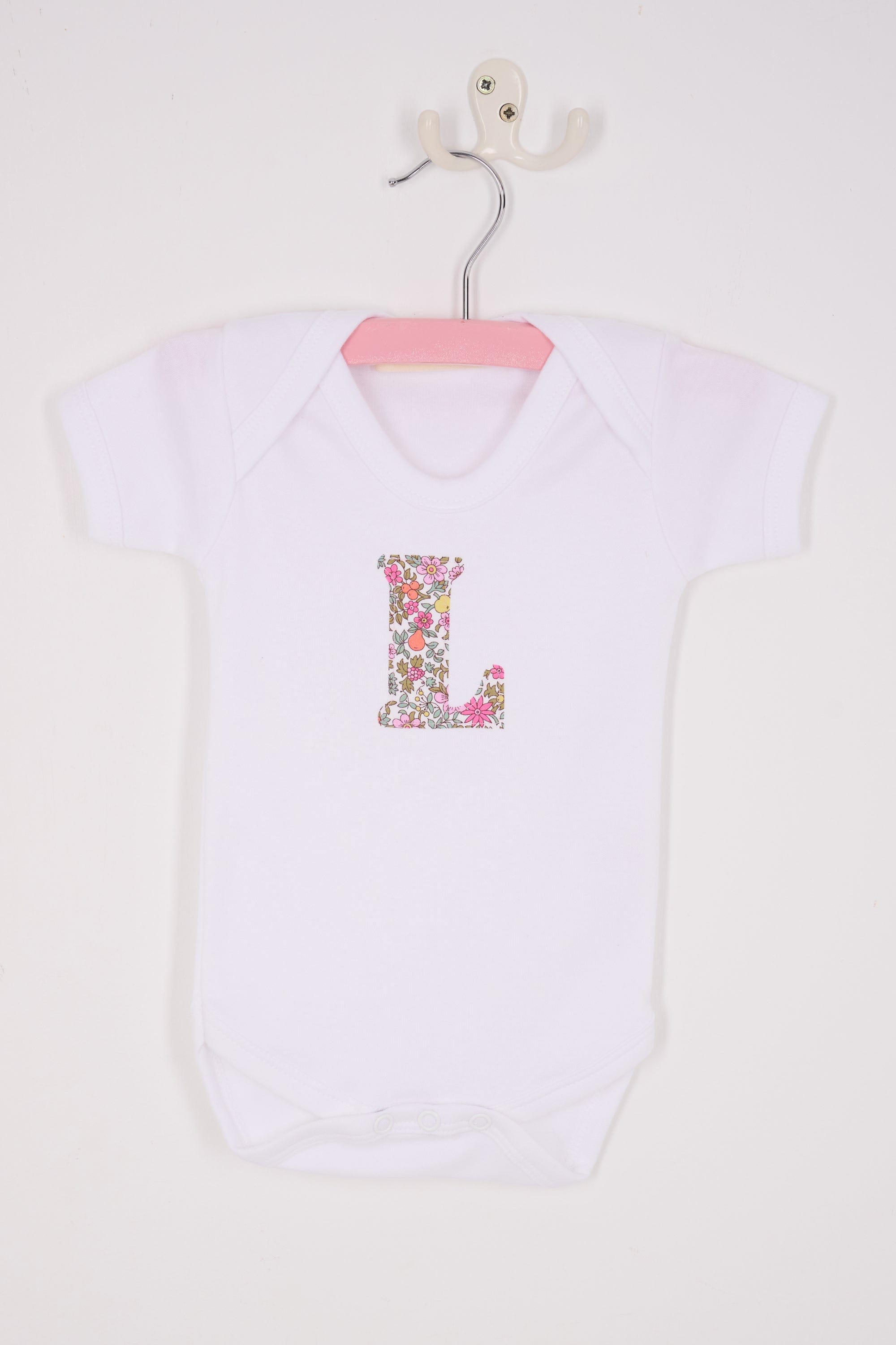 Magnificent Stanley Bodysuit Personalised Bodysuit in Fruit Punch Liberty Print
