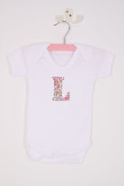 Magnificent Stanley Bodysuit Personalised Bodysuit in Fruit Punch Liberty Print