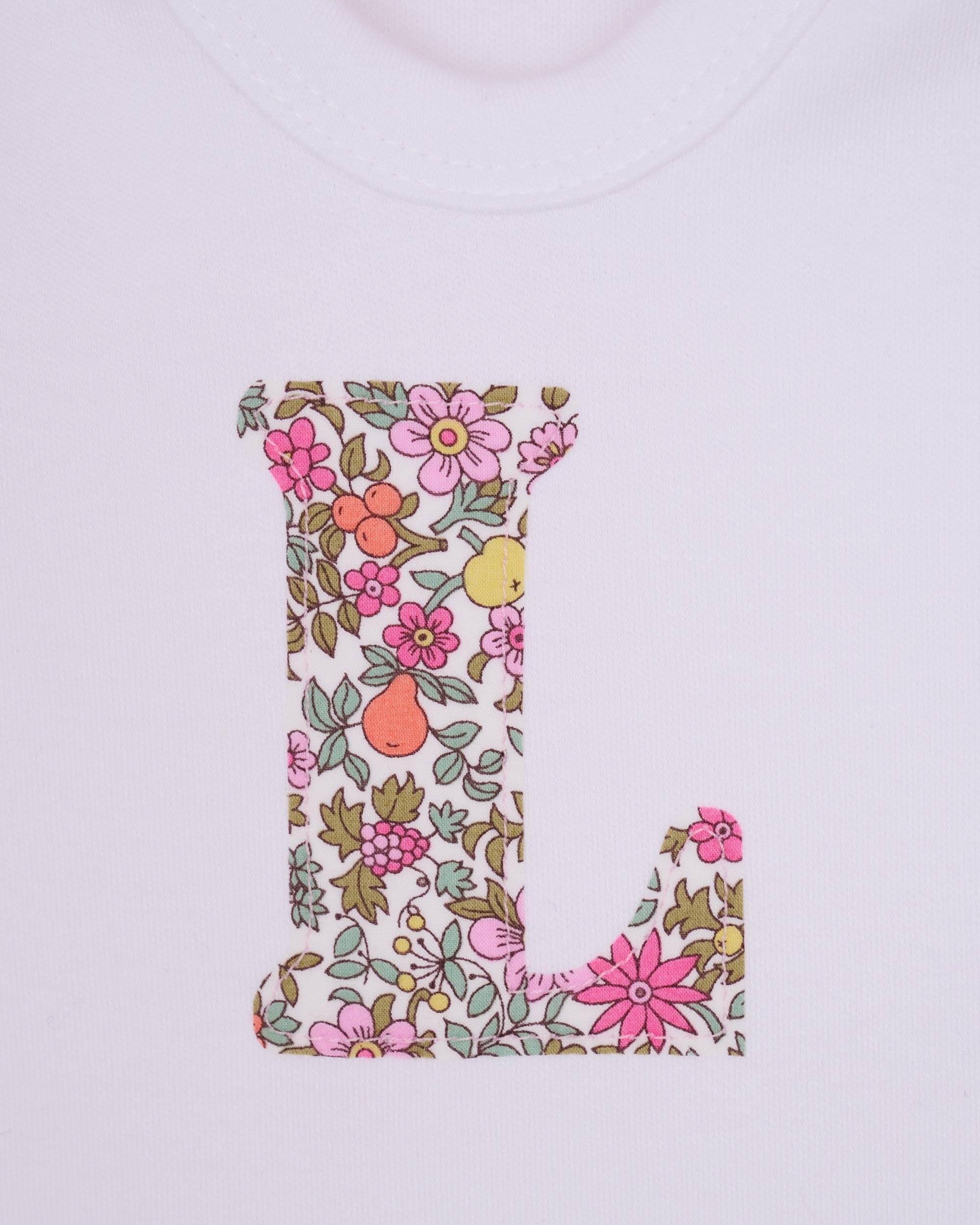 Magnificent Stanley Bodysuit Personalised Bodysuit in Fruit Punch Liberty Print