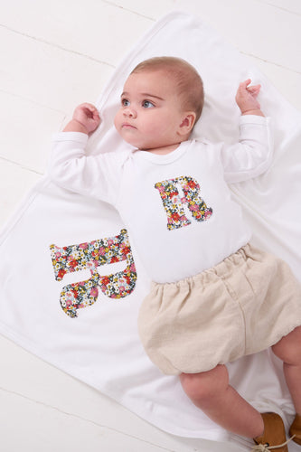 Magnificent Stanley Bodysuit Personalised Bodysuit in Libby Liberty Print