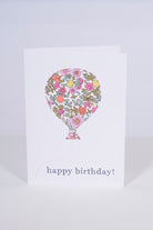 Magnificent Stanley Liberty Print Balloon Birthday Card