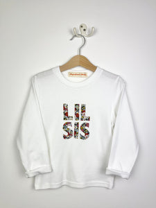 Magnificent Stanley LIL SIS Libby White L/S Tee 2-3yrs