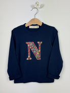Magnificent Stanley 'N' Emma Louise Navy L/S Tee 2-3yrs