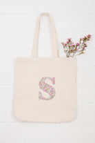 Magnificent Stanley Personalised Liberty Print Canvas Tote Bag