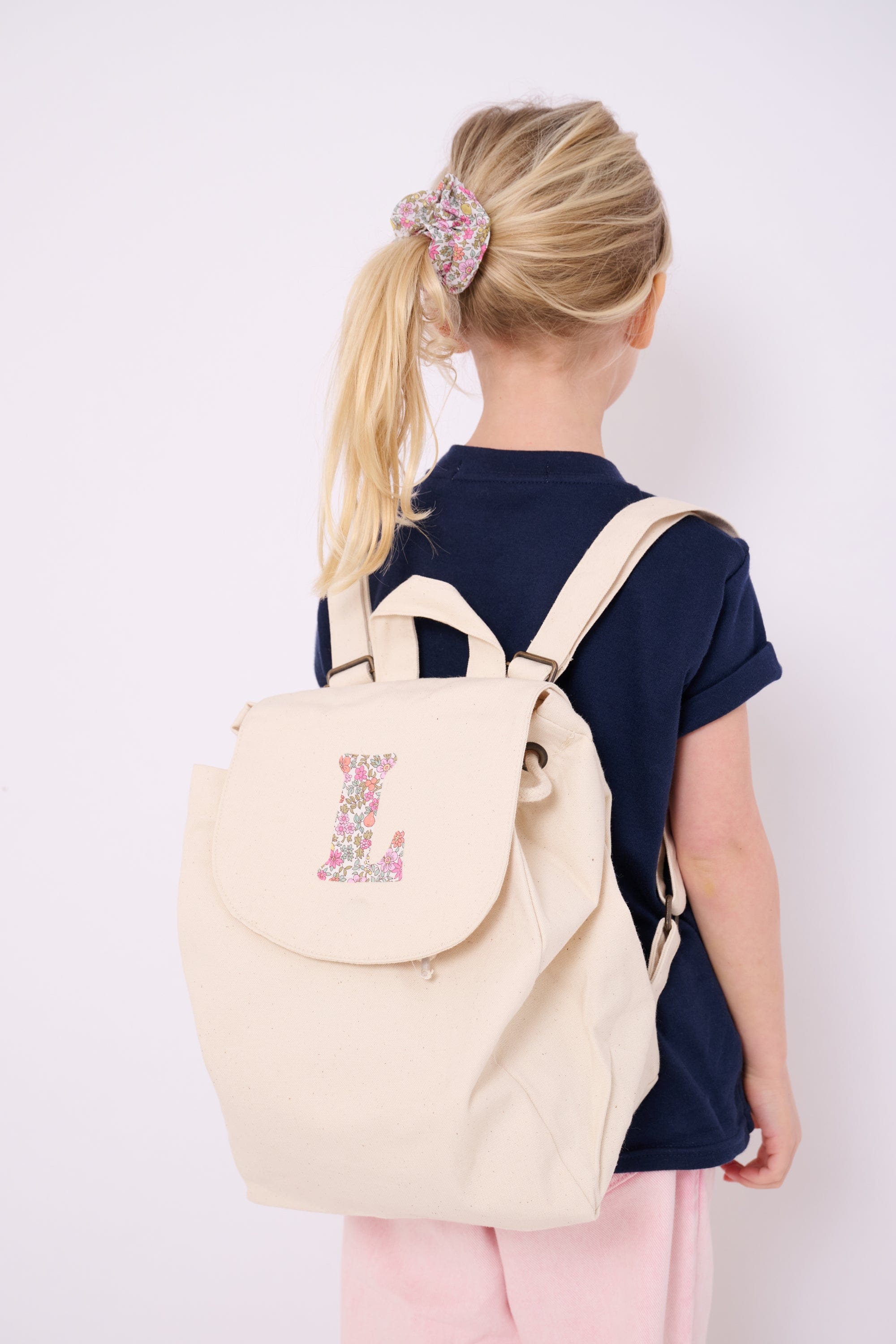 Magnificent Stanley Personalised Liberty Print Children's Rucksack