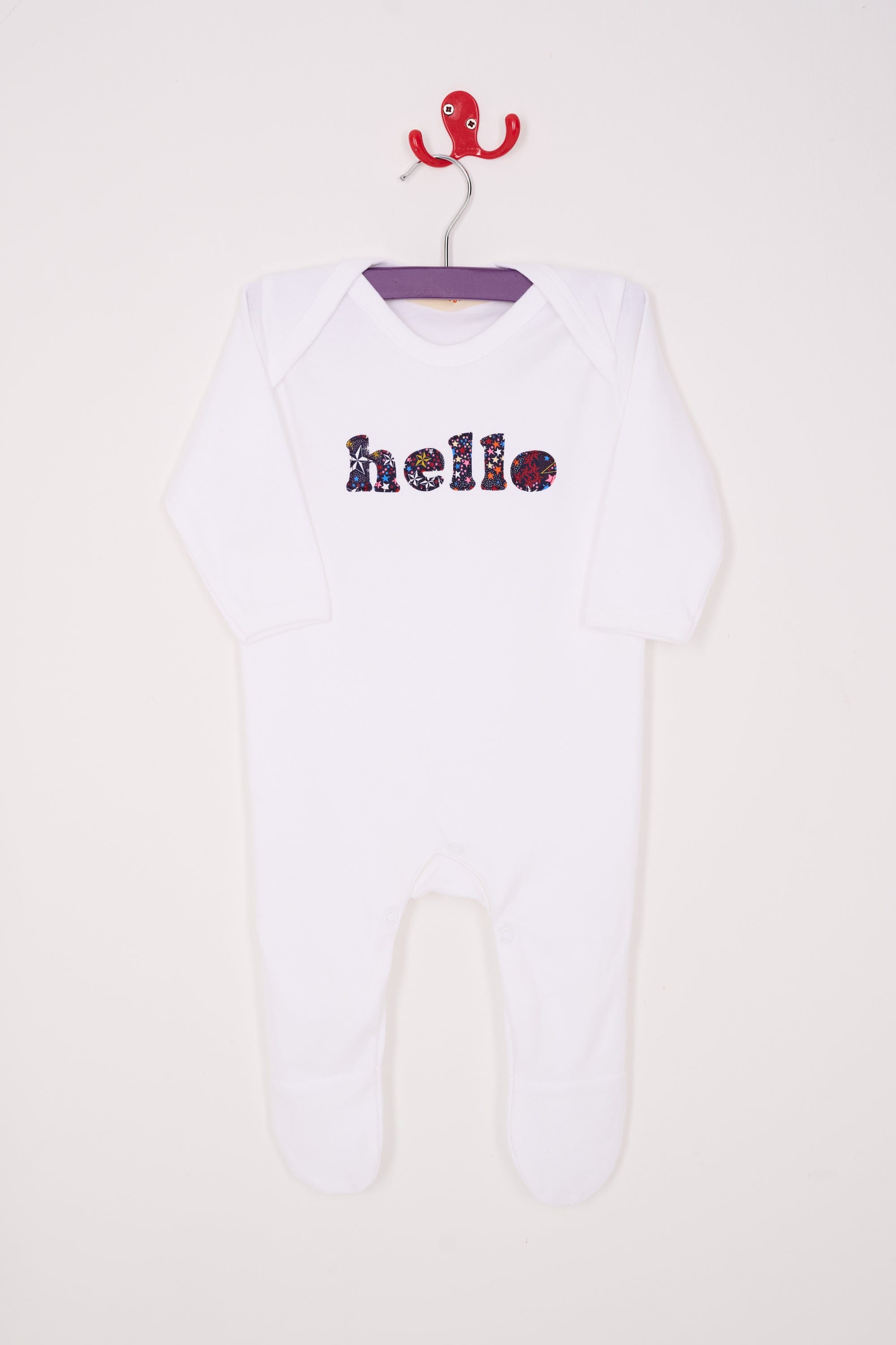 Magnificent Stanley Romper 'hello' Cotton Romper in Choice of Liberty print