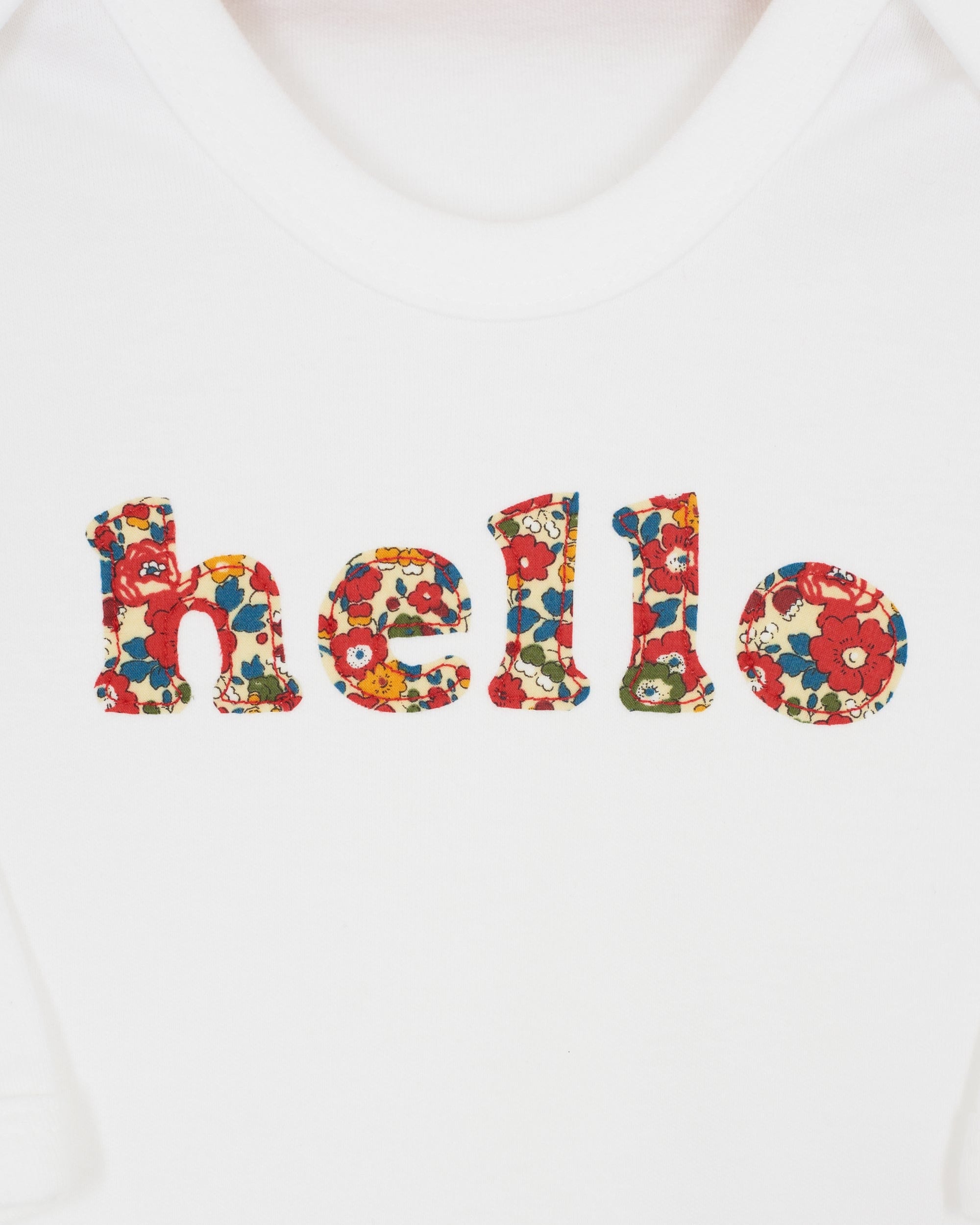 Magnificent Stanley Romper 'hello' Cotton Romper in Choice of Liberty print