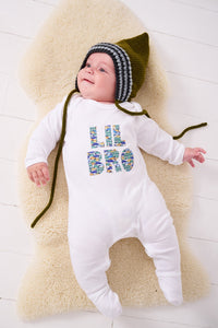 Magnificent Stanley Romper LIL' BRO Cotton Romper in Choice of Liberty print