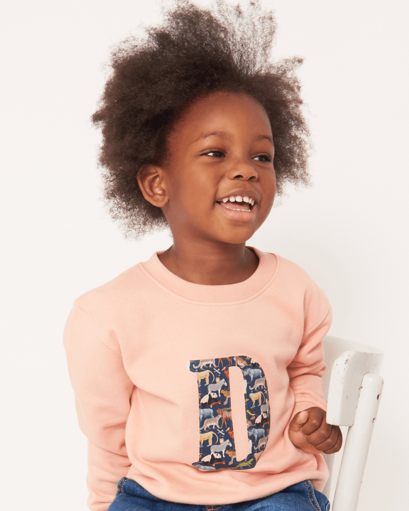 Magnificent Stanley sweatshirt CREATE YOUR OWN Dusty Pink Sweatshirt in Choice of Liberty Print
