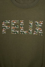 Load image into Gallery viewer, Magnificent Stanley sweatshirt Khaki Name Sweatshirt in Choice of Liberty Print