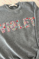 Magnificent Stanley sweatshirt Name Sweatshirt in Choice of Liberty Print