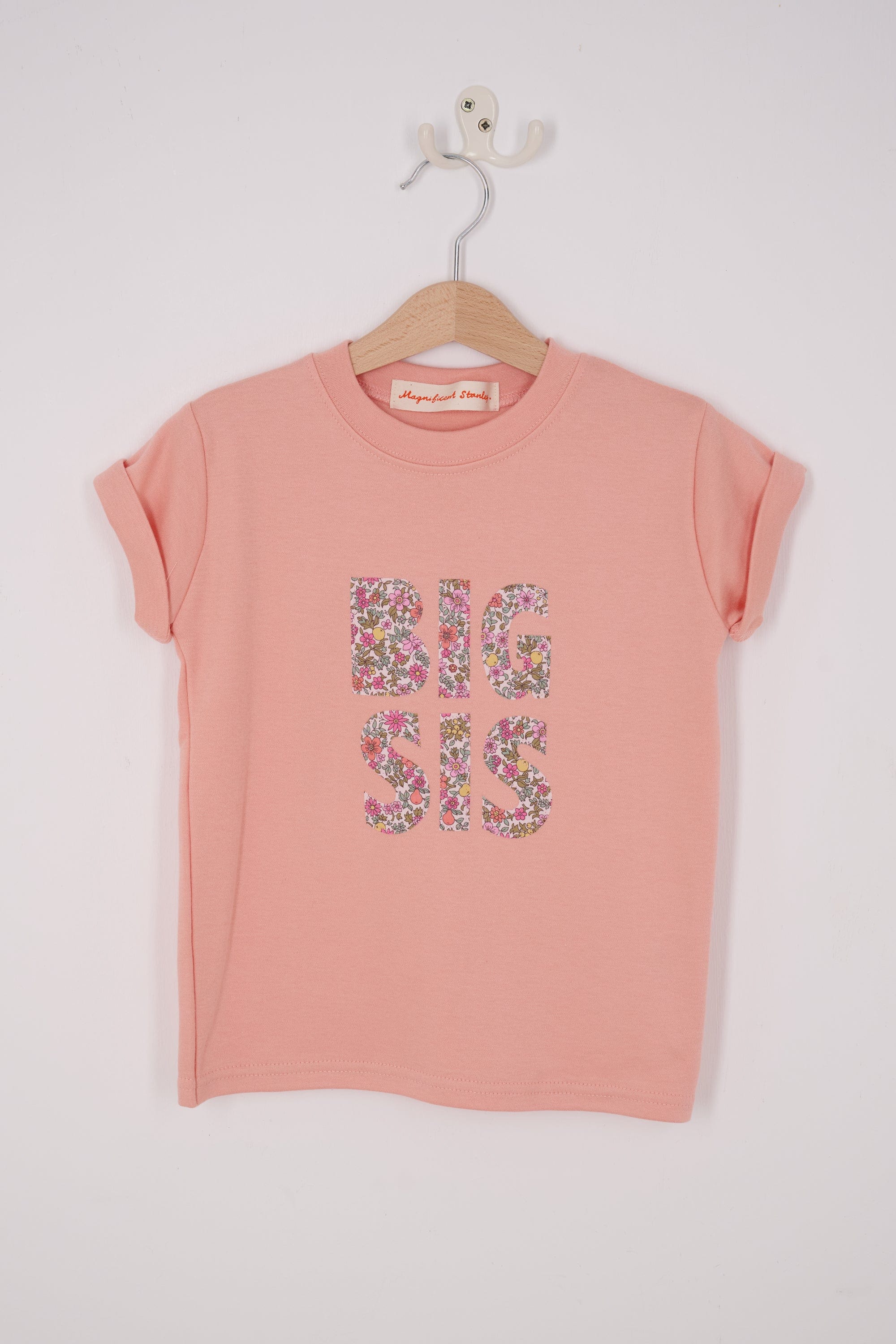 Magnificent Stanley Tee BIG SIS Dusty Pink T-Shirt in Choice of Liberty Print