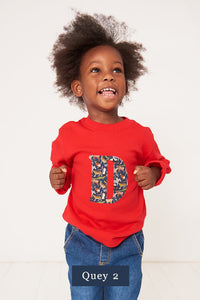 Magnificent Stanley Tee CREATE YOUR OWN Personalised Liberty Print Red T-Shirt