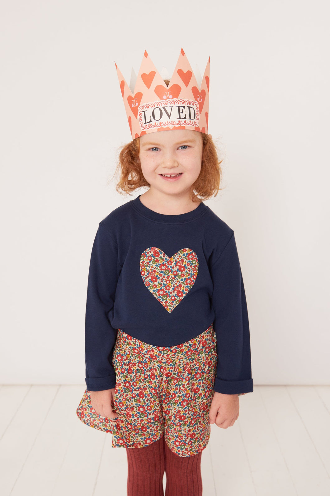 Magnificent Stanley Tee Heart T-Shirt in choice of Liberty Print